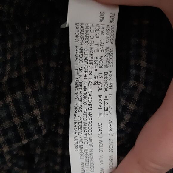 Zara Plaid Mini Skirt   - Picture 3 of 6